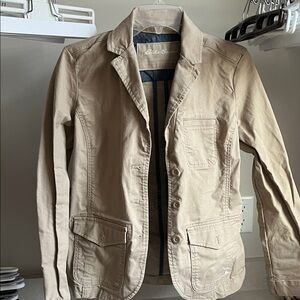 Eddie Bauer Beige Shirt Jacket
